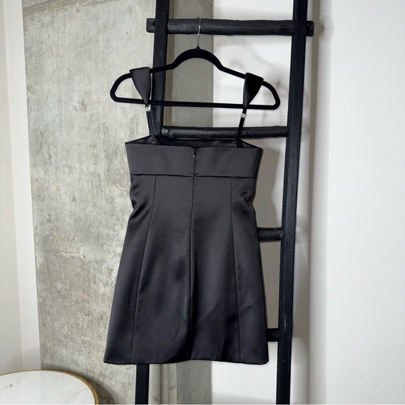 Alexander Wang Black Diamanté Charm Mini Sport Dress - Picture 8 of 13